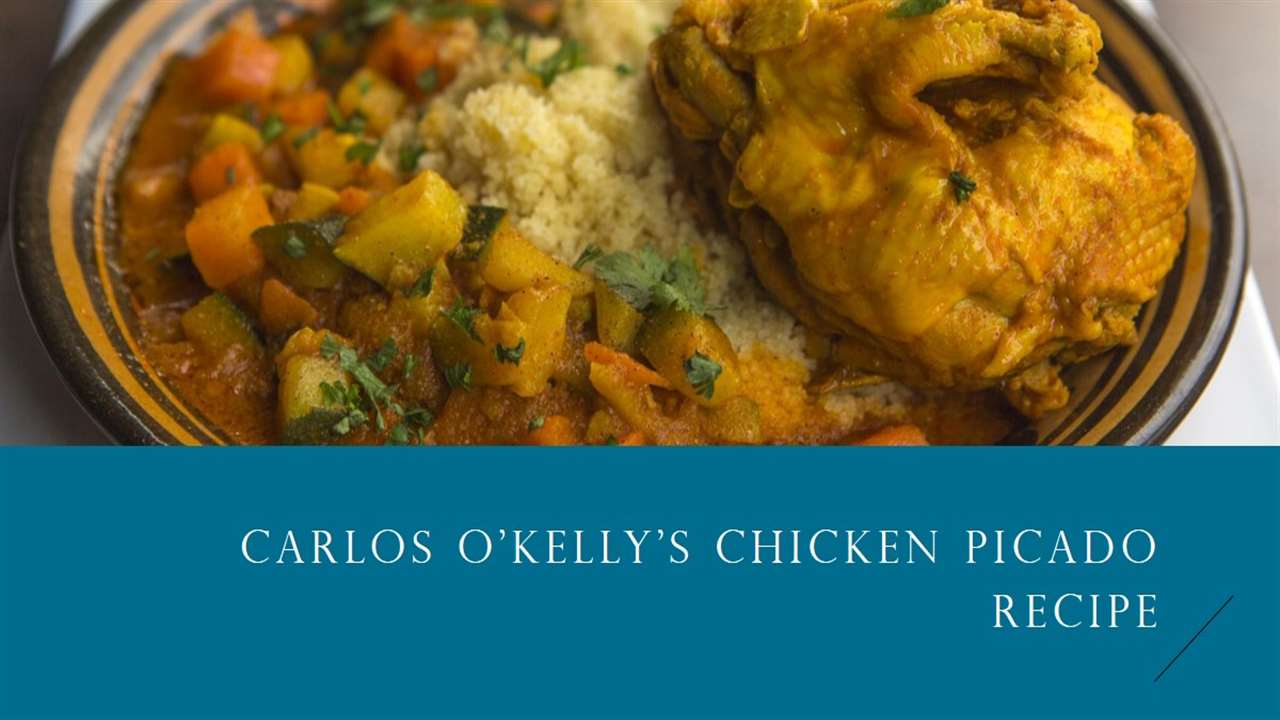 Carlos O'kelly's Chicken Picado Recipe