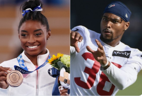 Simone Biles Says She and Hubby Jonathan Owens Argue About Who’s the Better Athlete